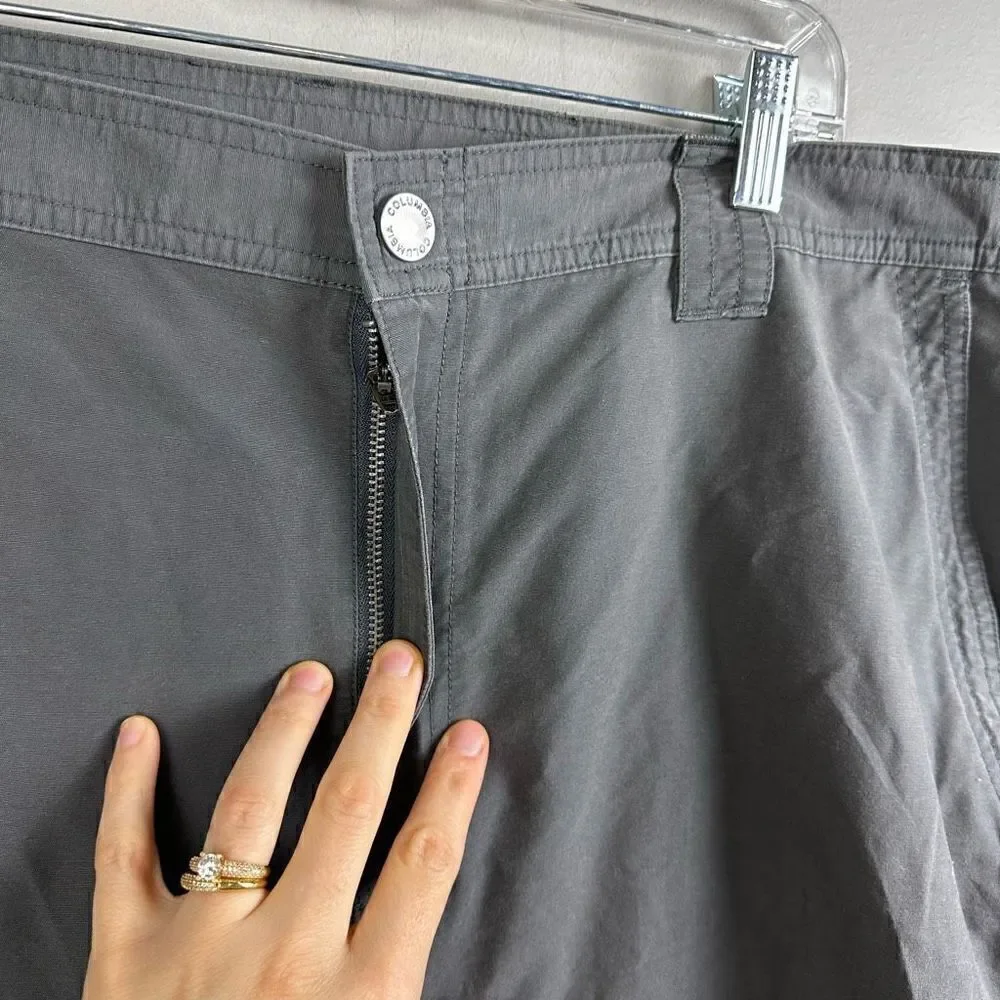 Columbia sports Omni-shield gray outdoor men’s cargo pants size 40